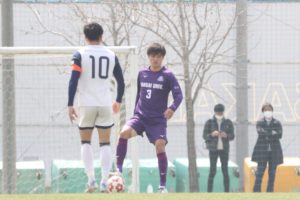 DF卯田-300x200 連携生かし、4得点で初戦突破!