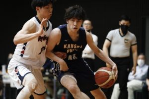 34D58300-8521-4567-85D2-553643BE3B7A-300x200 因縁の龍大相手に流れをつかめず、西日本学生選手権は３回戦敗退