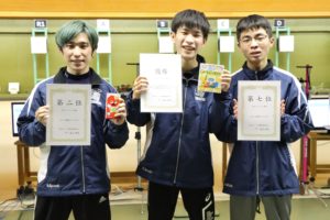 10㍍AR男子立射60発競技ファイナル）-300x200 男女団体１、２位！激戦のＡＲ60Ｍファイナルで古田、内原ワンツーフィニッシュ！
