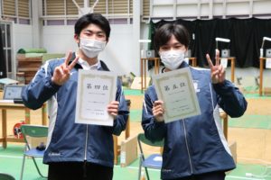 10㍍BP男子立射60発競技ファイナル）-300x200 男女団体１、２位！激戦のＡＲ60Ｍファイナルで古田、内原ワンツーフィニッシュ！
