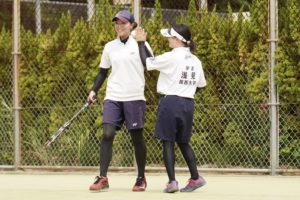 -300x200 竹田・川口組が関西ダブルス４強。男女10ペアがインカレへ