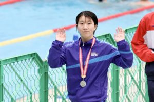 15362370-366A-4792-BE79-D82CA8817B90-300x200 団体では男女ともに悔しさ残るも、廣本が200㍍平泳ぎ優勝！