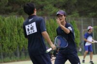 IMG_3978-200x133 【ソフトテニス男子】関西ダブルスは２日目進出ならず