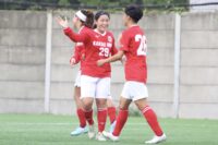 6982DA08-9047-4F43-BE99-9296C72BB308IMG_5938-200x133 【サッカー（なでしこ）】関関女子定期戦は雷の影響で前半で決着　ＦＷ宮本美の先制点が決勝点に