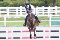 DB0BA0BD-00CB-451D-9FB3-0E002D215501IMG_0107-200x133 【馬術】１年生ながら岩崎・千優組がＬＡで優勝！平田・千騅組はＭＤで春学に引き続き１位に輝き有終の美飾る