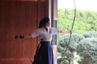 IMG_1130-200x133 【弓道女子】白星を飾り、2部全勝優勝に王手。