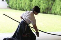 IMG_2281-200x133 【弓道女子】白星を飾り、2部全勝優勝に王手。