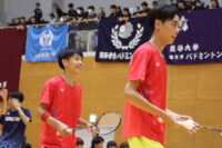 IMG_2493-200x133 【バドミントン男子】初出場の選手も活躍し、白星スタートを切った！