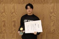 IMG_3346-200x133 【バドミントン男子】シングルスBで優勝、ダブルスAでベスト4の快挙だ!